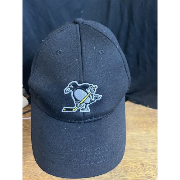 Pittsburgh Penguins Hat Cap Men’s Black NHL Strapback‎ Hockey Embroidered PPG - Picture 1 of 3